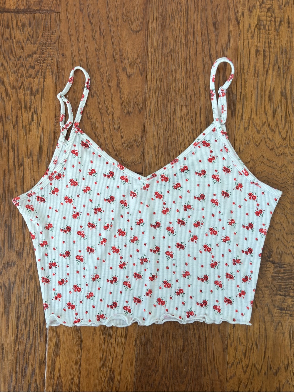 Floral V-neck Cami